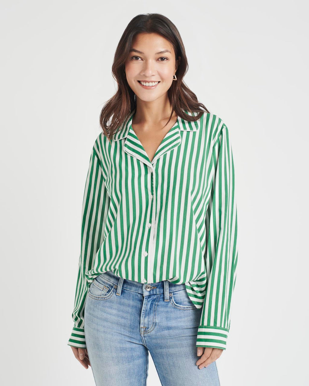 Splendid x Cella Jane Stripe Button Down