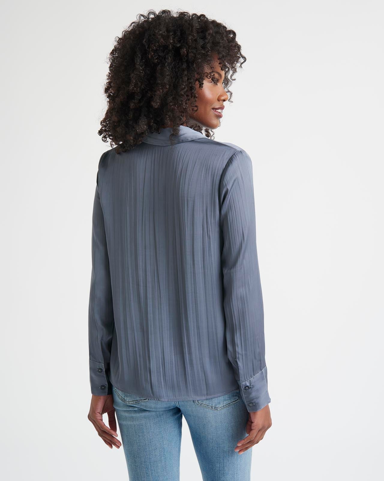 Splendid x Cella Jane Crinkle Button Down