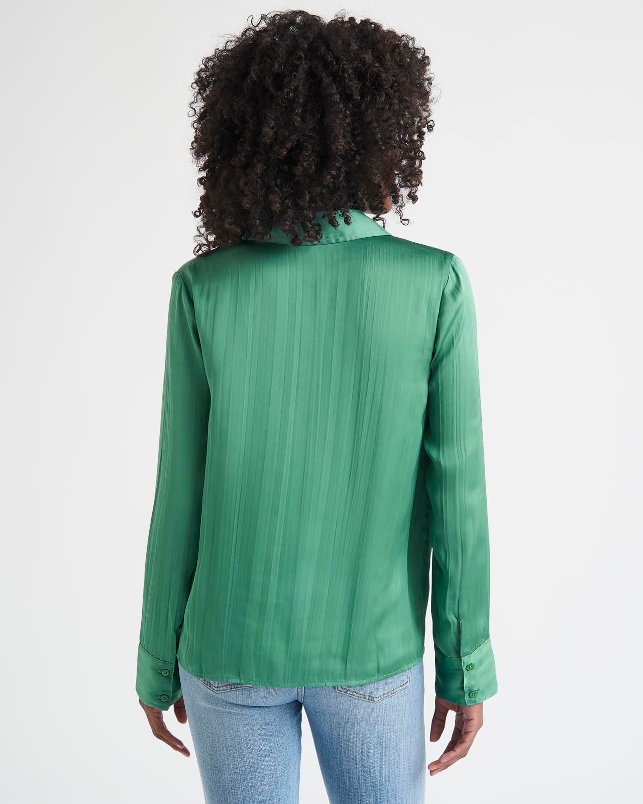 Splendid x Cella Jane Crinkle Button Down