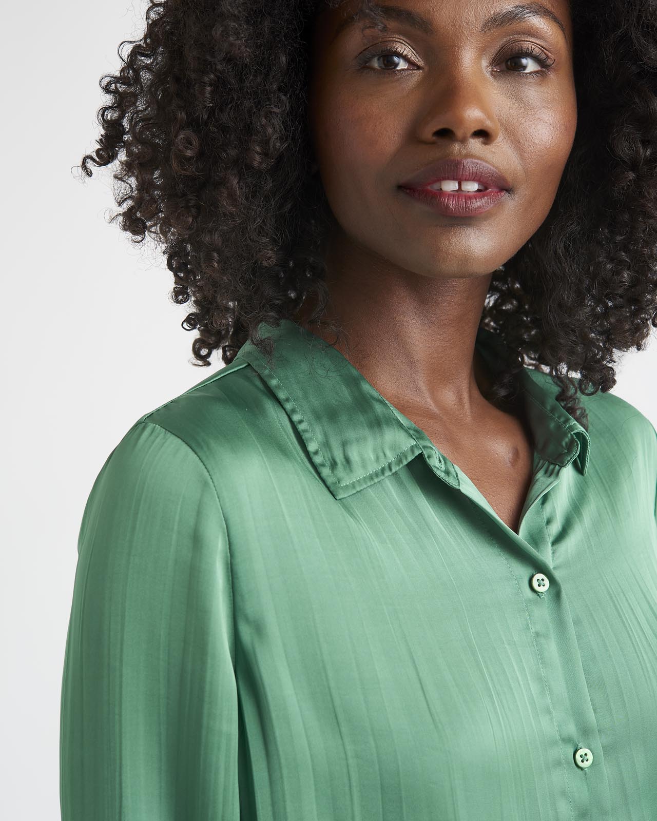 Splendid x Cella Jane Crinkle Button Down
