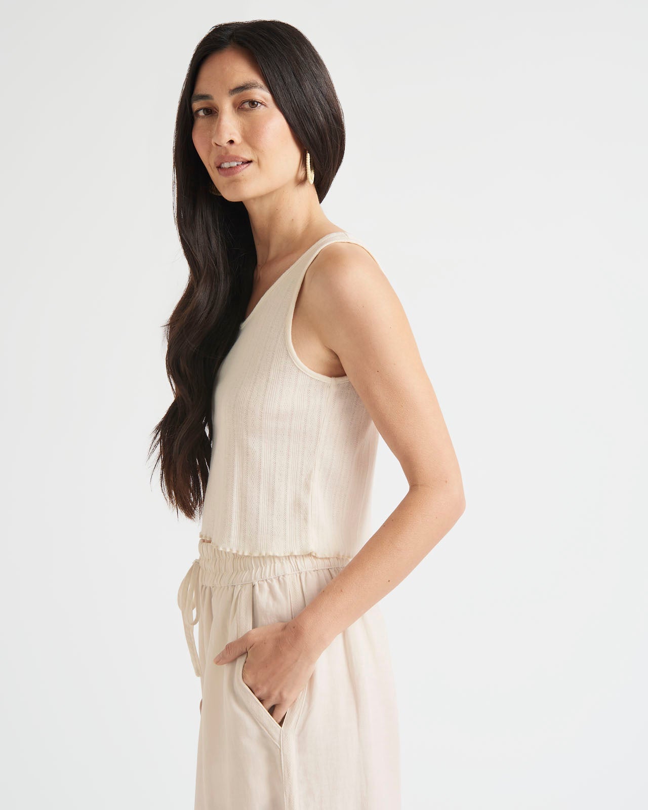 Arlie Pointelle Tank