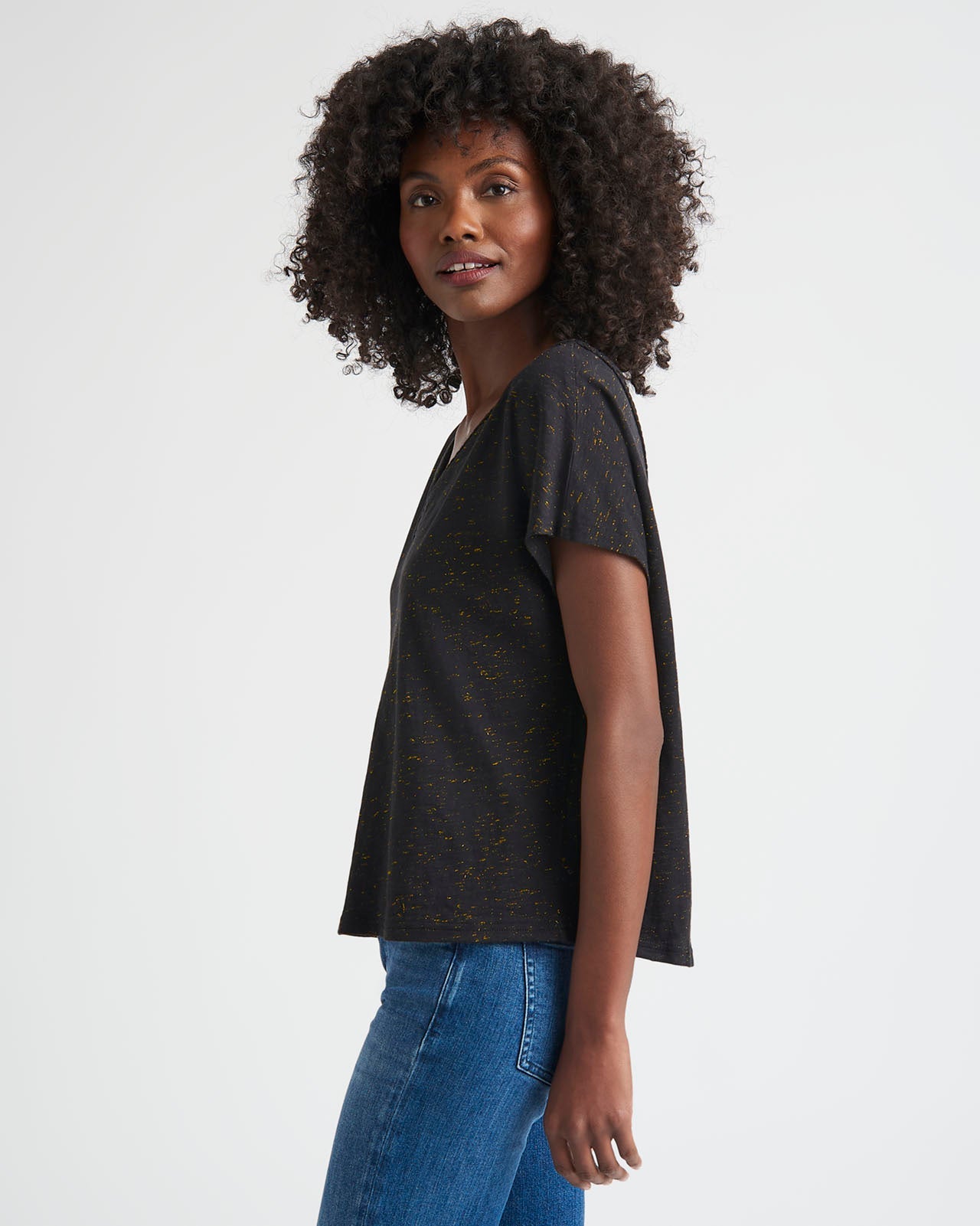 Ali Heather Lurex Tee