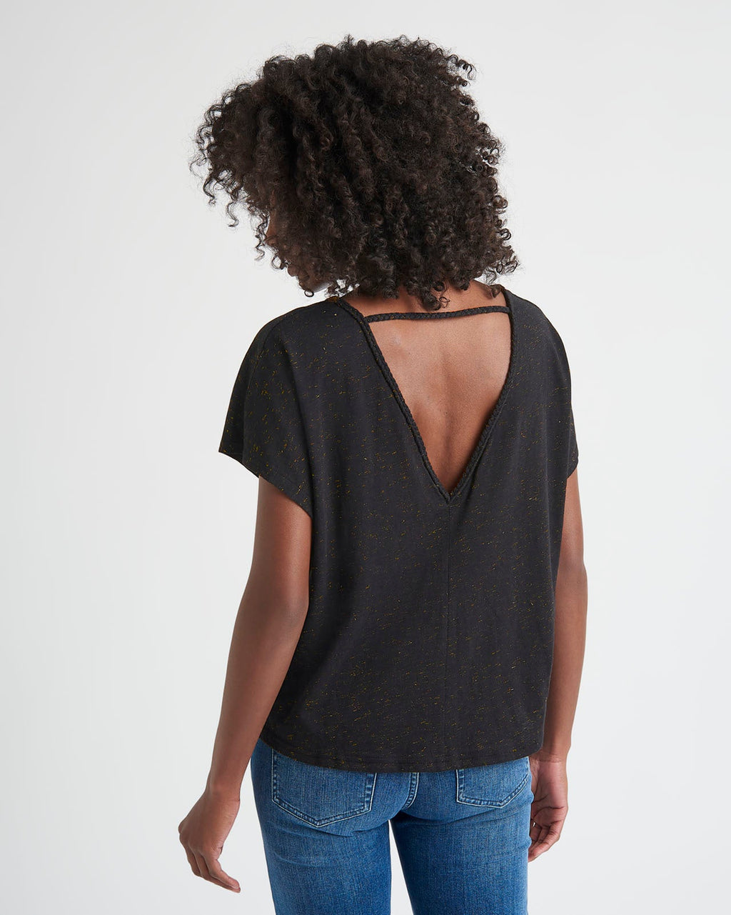 Ali Heather Lurex Tee