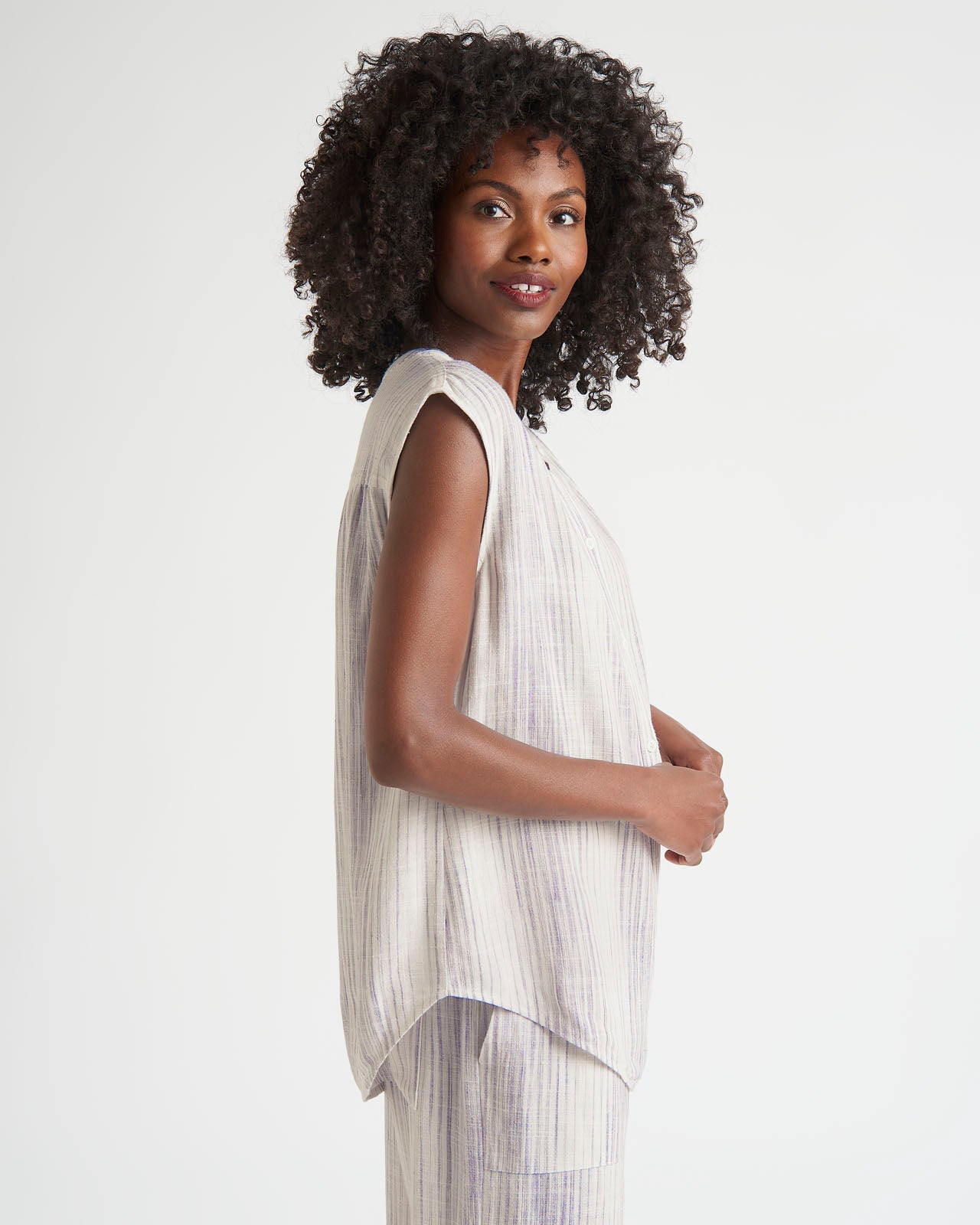 Striped Lola Sleeveless Top