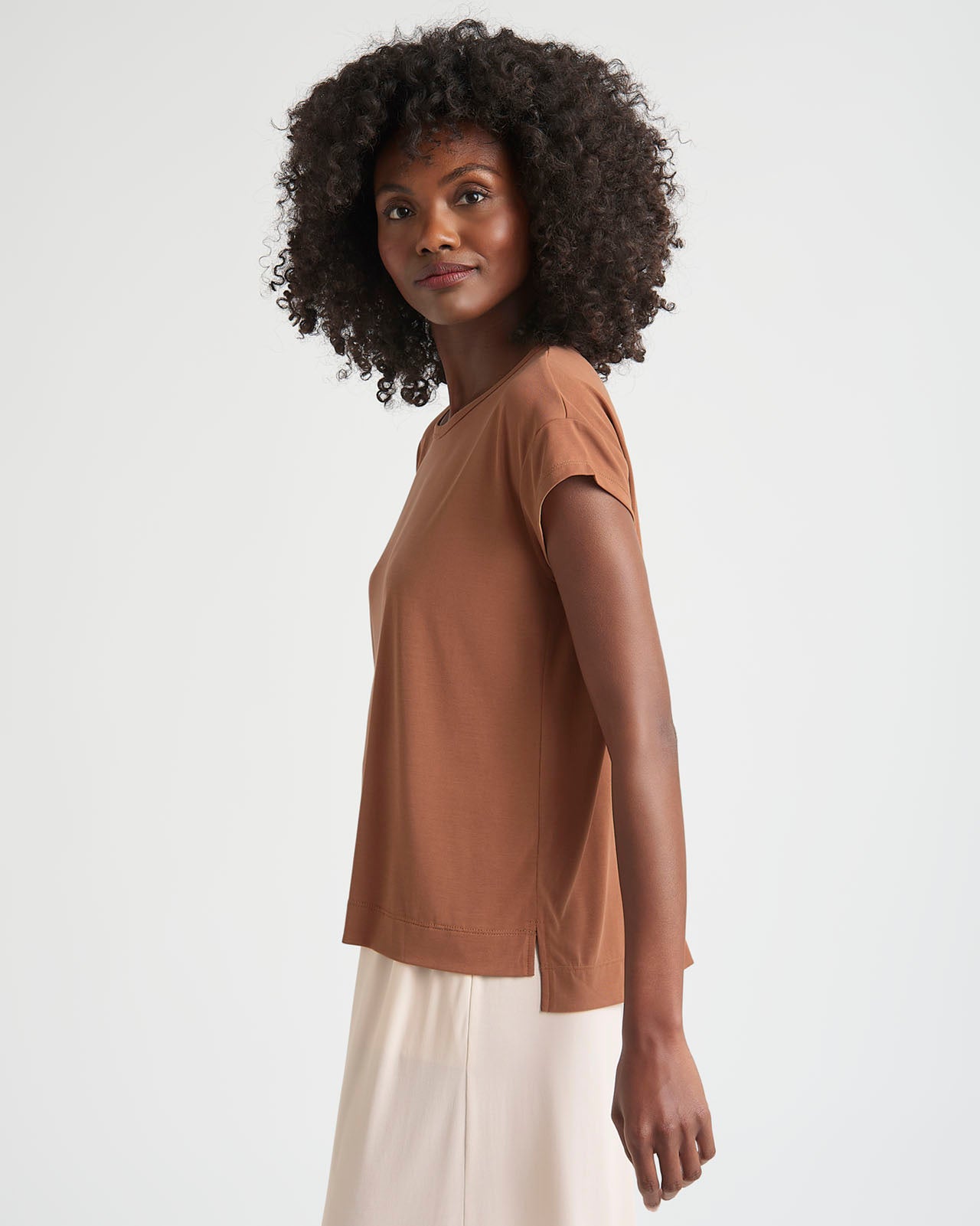 Arlo Sandwash Jersey Crewneck Tee