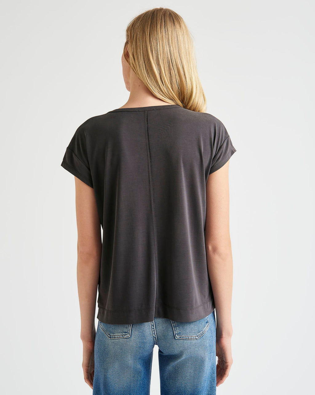 Arlo Sandwash Jersey Crewneck Tee
