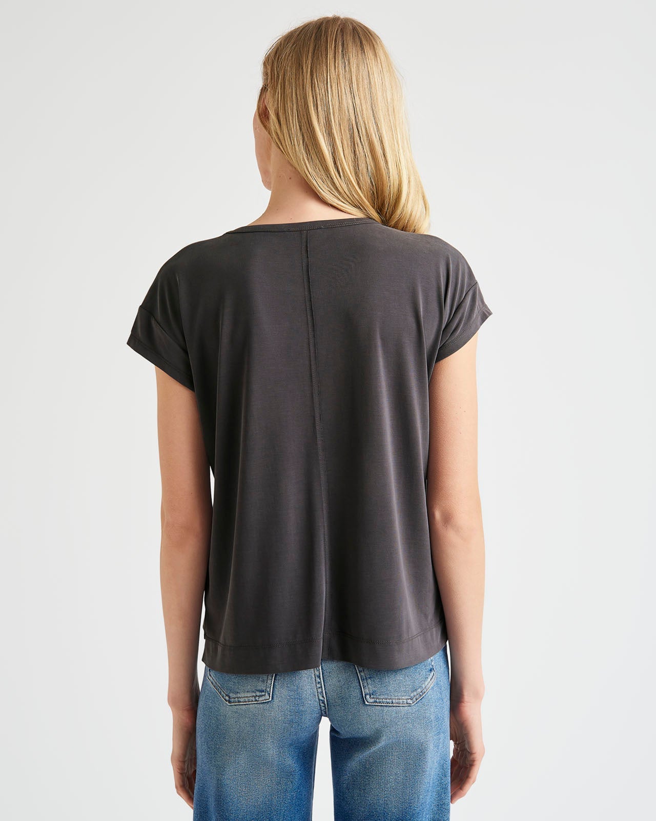 Arlo Sandwash Jersey Crewneck Tee