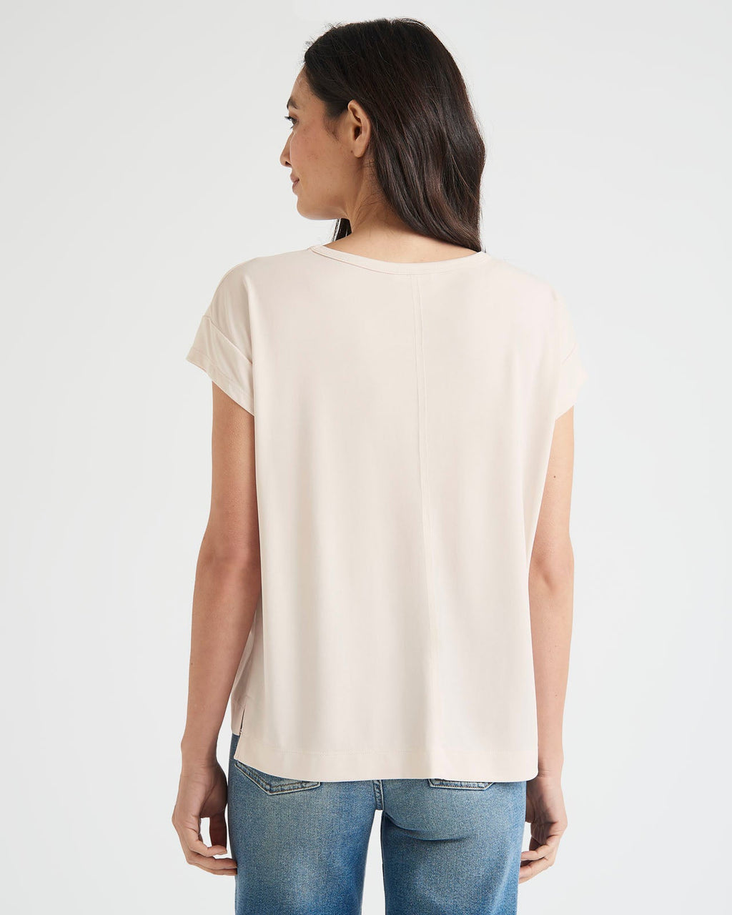 Arlo Sandwash Jersey Crewneck Tee