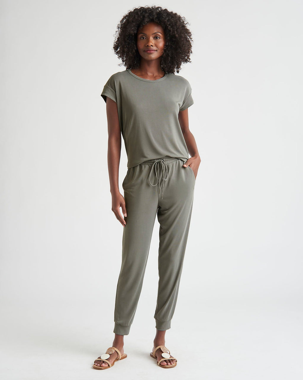 Arlo Sandwash Jersey Crewneck Tee