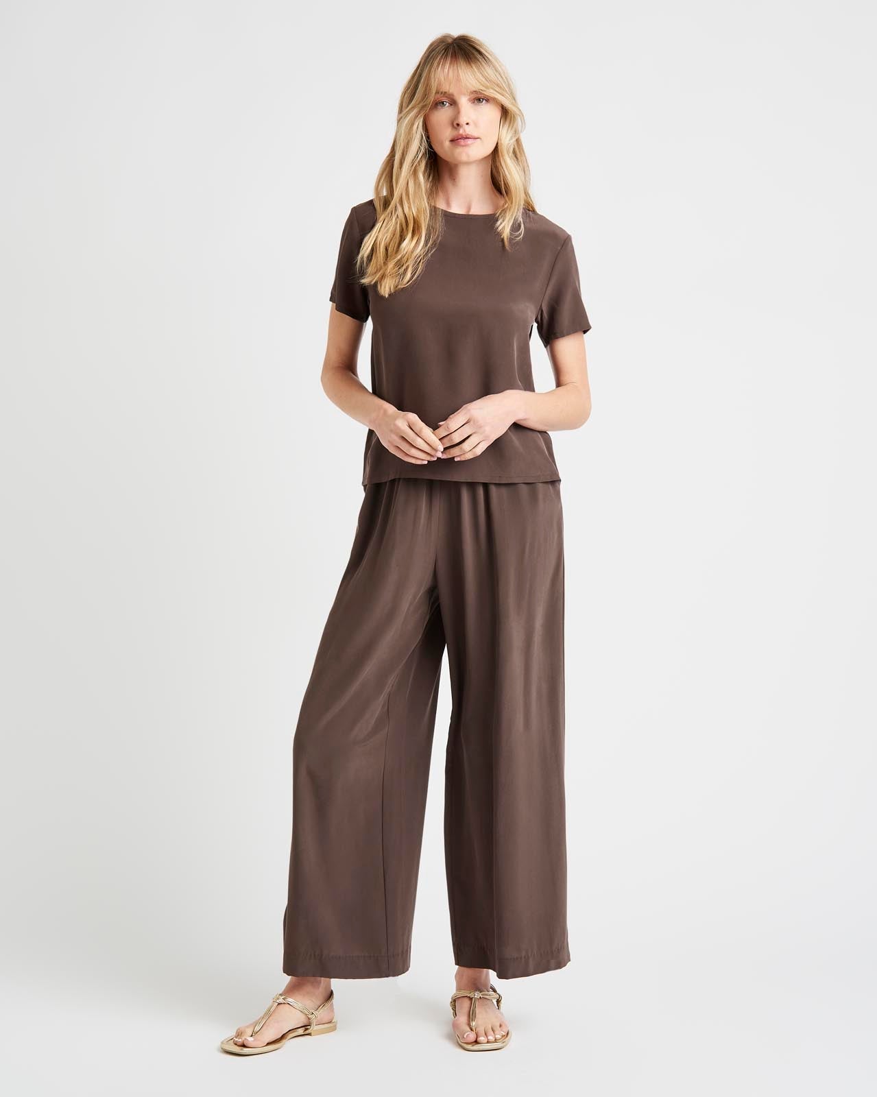 Alessandra Silk Tee